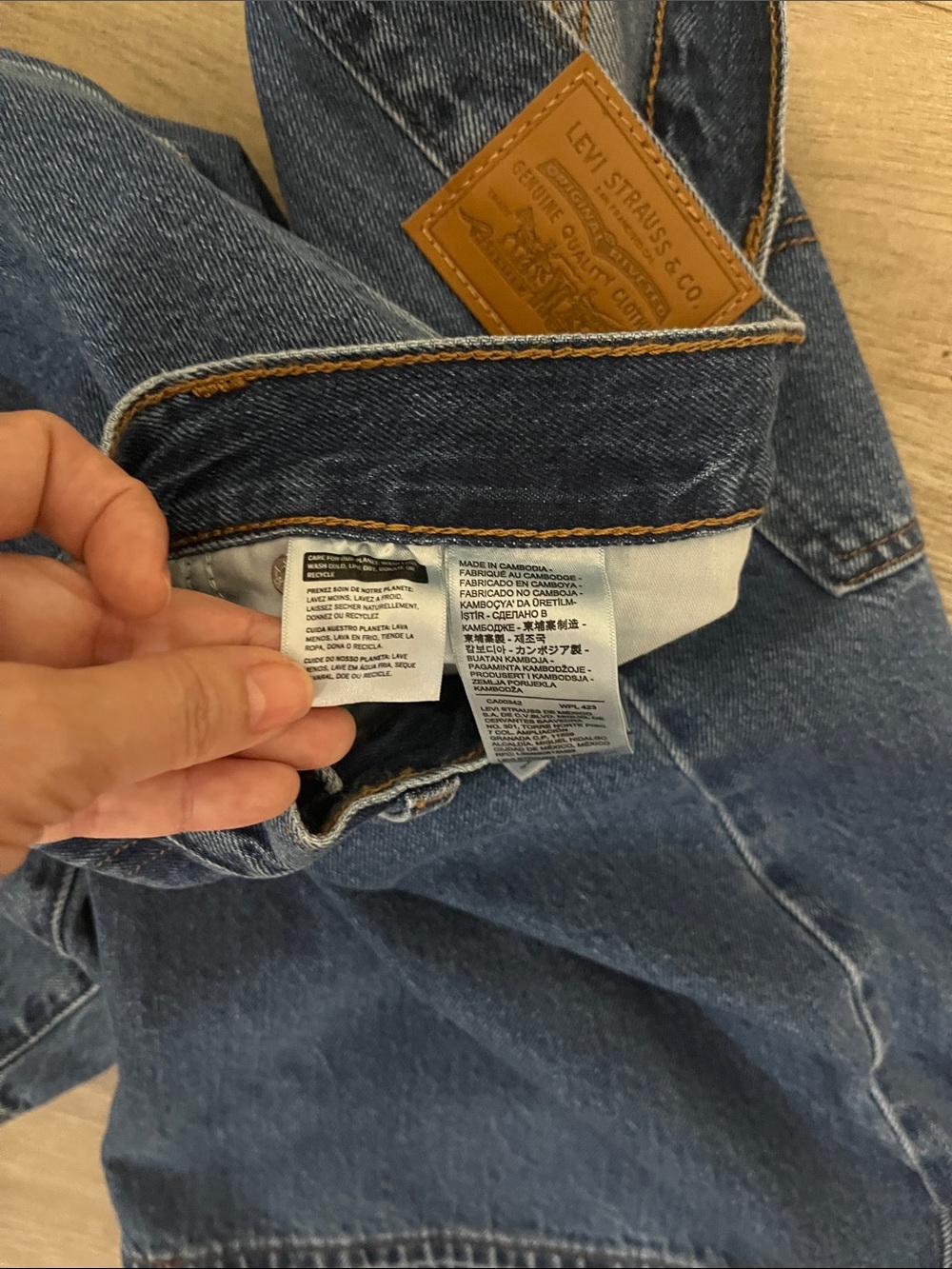 Levi's  Denim Shorts - Picture 4 of 9